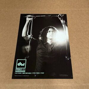 Ilan Rubin of Nine Inch Nails - DW PEDALS - 2009 Print Advertisement